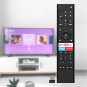 Modèn konsepsyon entelijan enfrawouj Rc kontwòl remote pou Colorview doub onèt Kernig Aeon Neon Bannann Intec Prima Tv Remote