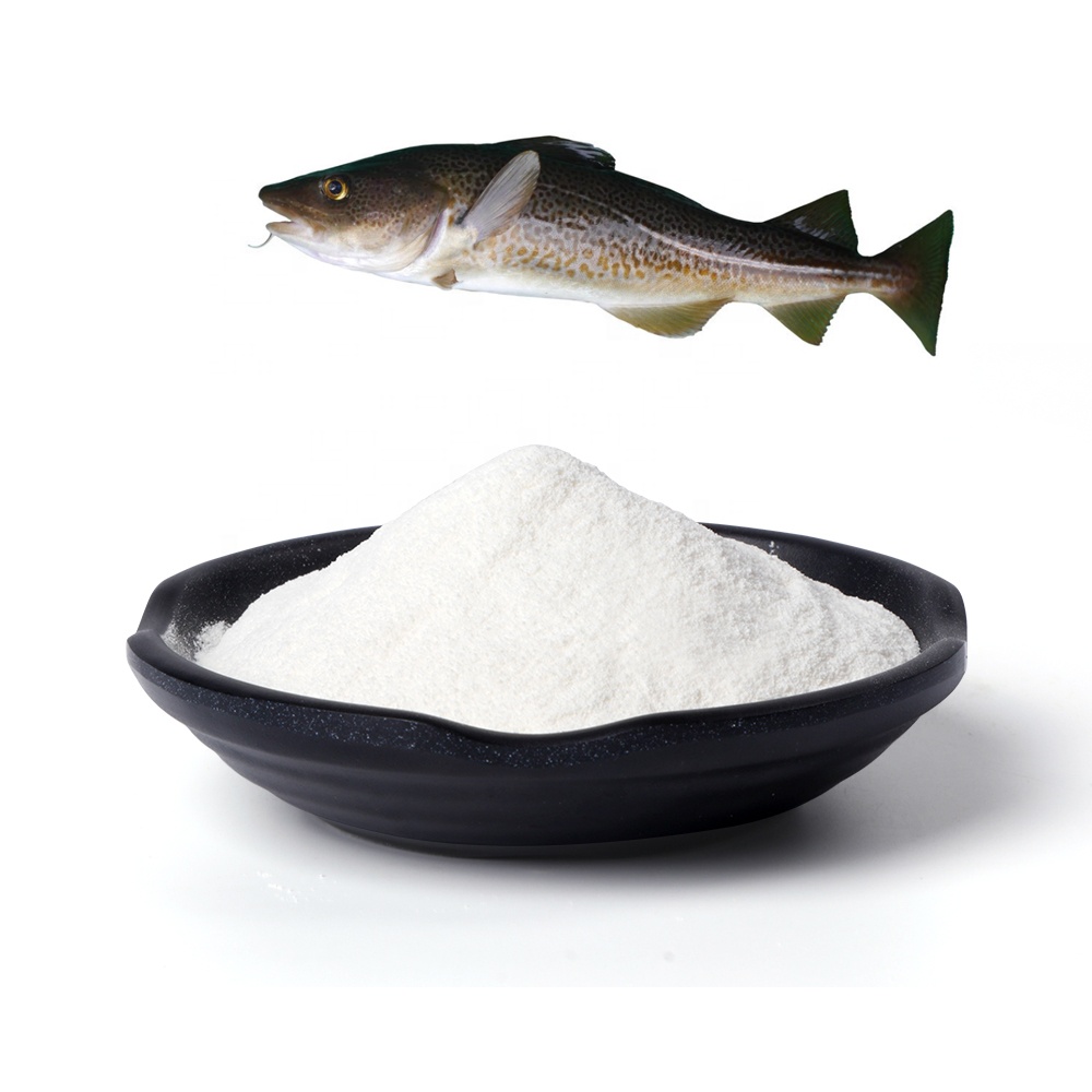 Përtëritje e lëkurës Peptid kolagjeni peptid kolagjeni i peshkut detar për anti-plakje