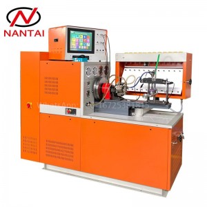 NANTAI 12PCR Common Rail System Bancu di prova di pompa di iniezione di carburante diesel