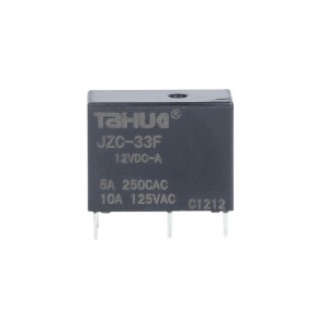 Taihua 4-pins micro PCB-relais 5A 10A JZC-33F