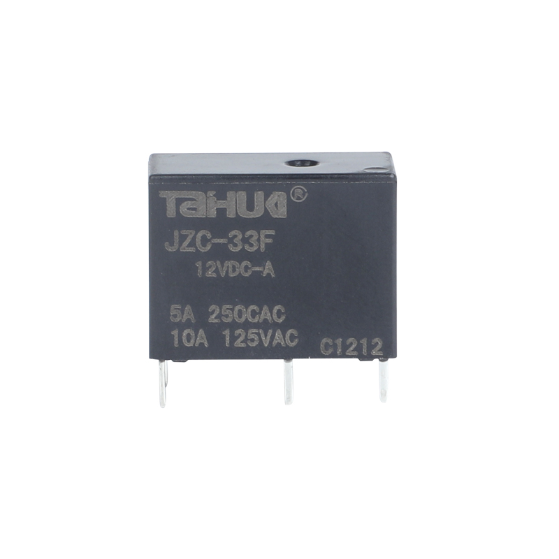 Releu micro PCB Taihua cu 4 pini 5A 10A JZC-33F