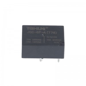 Taihua Mini PCB ממסר T76 JQC-6F 4 פינים 15A 20A