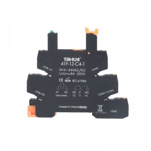 Taihua PLC module 41F-1Z-C4 European Quality PLC 6.2mm DIN njanji Socket