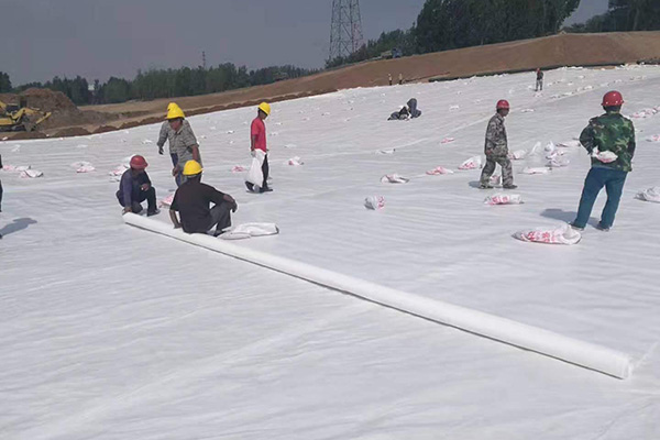 Geotextiles have high tensile strength and extensibility