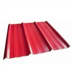 PPGI roofing steel lambar warna coated galvanized corrugated corrugated séng 30-275gsm