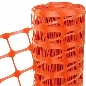 100gsm palastik Oranyeu lalulintas kaamanan panghalang pager net