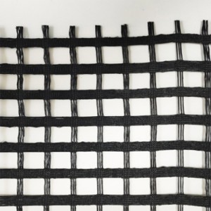 ການລະບາຍນ້ໍາ Cushion Warp Knitted Polyester Geogrid