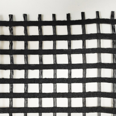 Drainage Application Cushion Warp Knitted Polyester Geogrid Featured Image