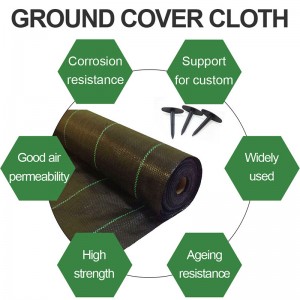 Agrikultura Terkovrilo PP Weed Control Fabric
