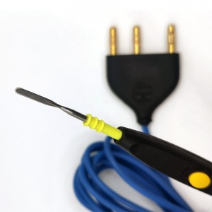 SJR-A2C Elektrokirurški svinčnik za večkratno uporabo / prstno stikalo