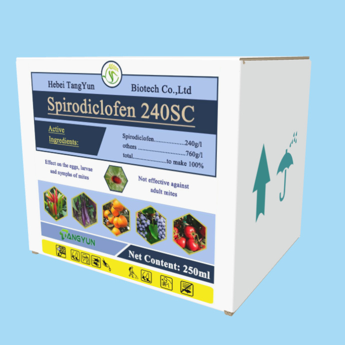 Systemisk pesticid Spirodiclofen 24%SC Agrokemikalier