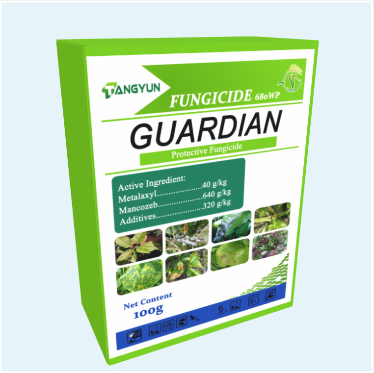 Most popular and high effective Fungicide mixture Mancozeb 64% + Metalxyl 8%WP WDG with best price