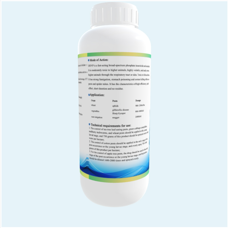 Insecticide antiparasitaire populaire de haute qualité DDVP 80% EC, 1000g/L EC