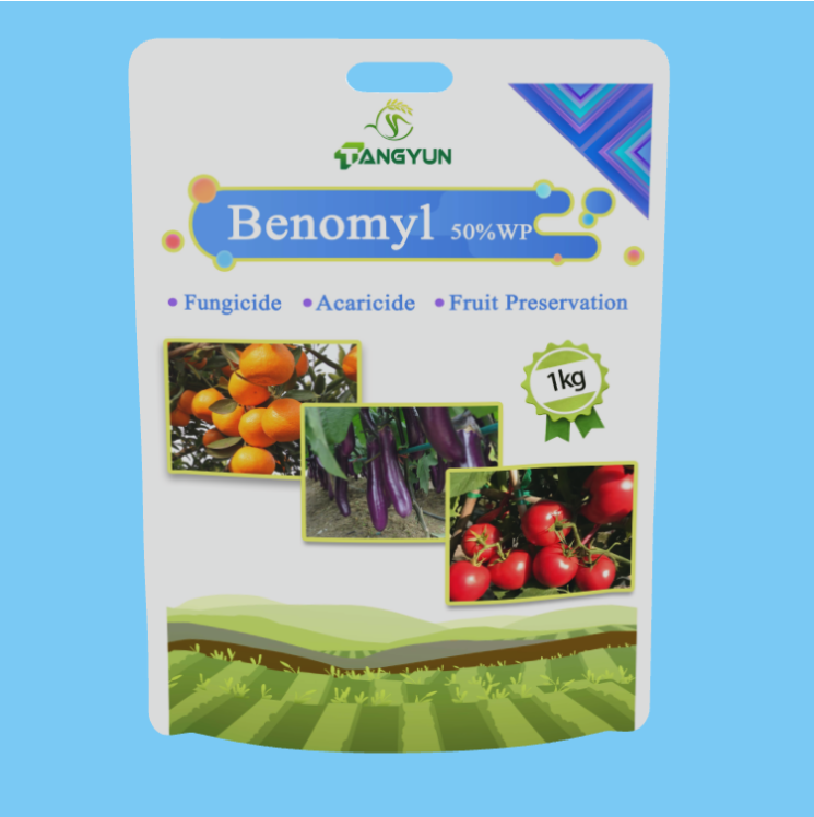 Нархи яклухт Fungicide Benomyl 50% WP барои Scab нок