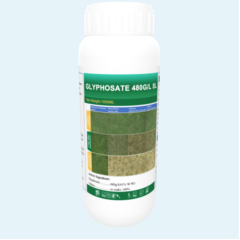 රවුන්ඩප් වල් නාශක වල් නාශක Glyphosate Acid 41% SL 480 SL හොඳම මිලට