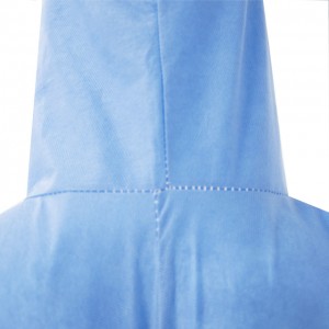 Tongee Emergency medical supplies disposable blue medical protective coverall clothing