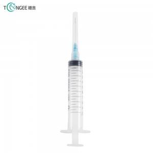 Tongee wholesale Disposable Medical 10ml plastic luer slip/lock syringe