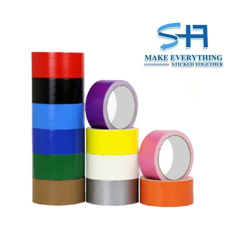 China Colorful Waterproof Cloth Duct Tape factory and manufacturers