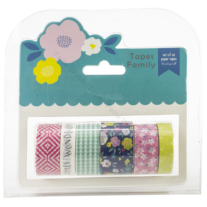8 Year Exporter Rainbow Washi Tape - Packaging,custom make washi tape – Feite