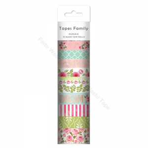 Packaging,washi tape flowers