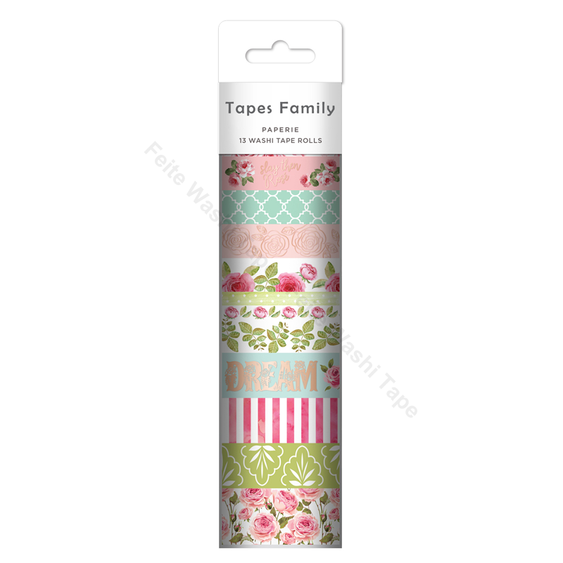 OEM China Washi Paper Tape Manufacturer - Packaging,washi tape flowers – Feite