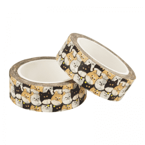 Custom new style cute patterns washi tape animals with low moq
