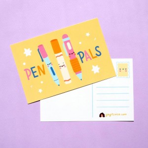 High quality customized size cute anime colorful business paper card printing / greeting card / thank you card