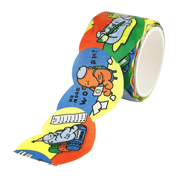 Best Price for Washi Adhesive Paper Craft Tape - Die Cut Washi Tape – Cartoon – Feite