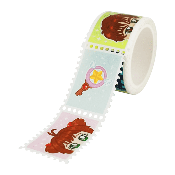 Wholesale Gold Foil Washi Tape - Stamp Washi Tape – Anime – Feite
