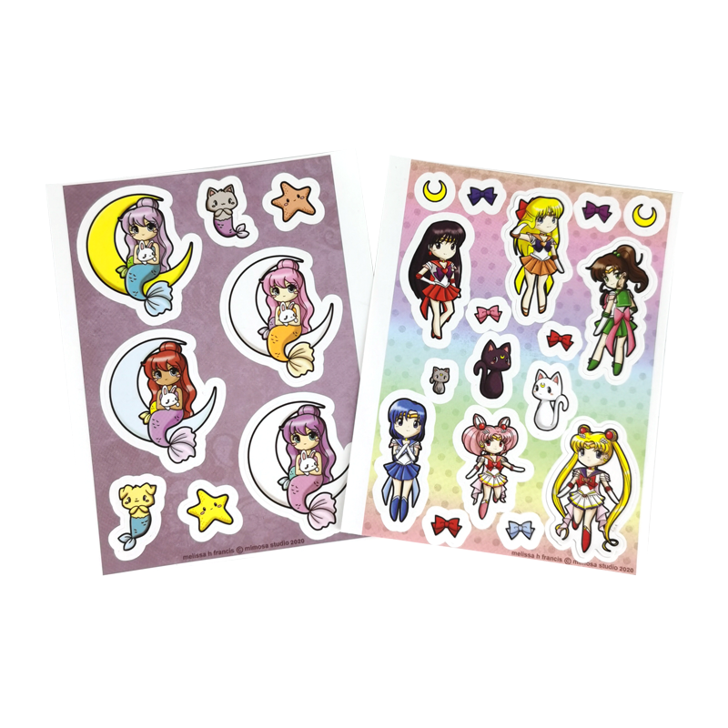 Wholesale Dealers of Washi Tape Hologram - Anime Sticker Sheets – Feite