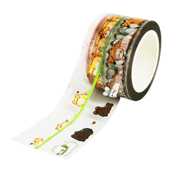 Factory Free sample Best Washi Tape Manufacturer - Clear Printing Tape – Animals – Feite