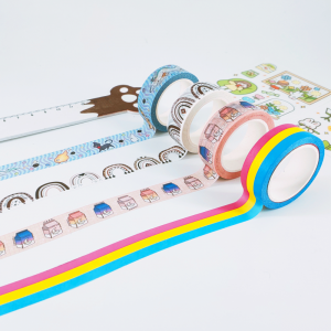 Design your own stationery washi tape custom printed washi manufacturer
