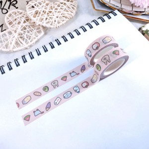 Custom Colours Colorful Design Color Paper Print Masking Glitter Create Diy Shiny Washi Tape