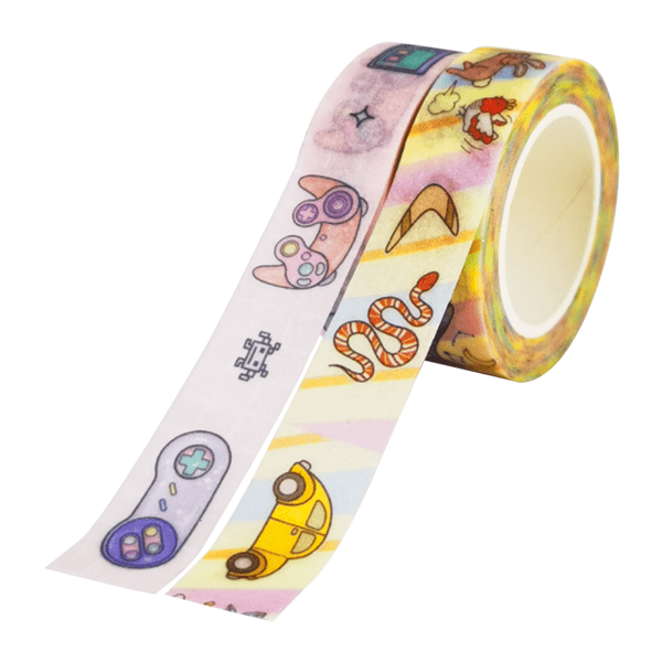 OEM China Solid Color Washi Tape - Glitter Washi Tape – Game – Feite