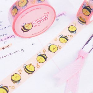 Custom make printed diy kawaii masking tape washi tape manufacturer