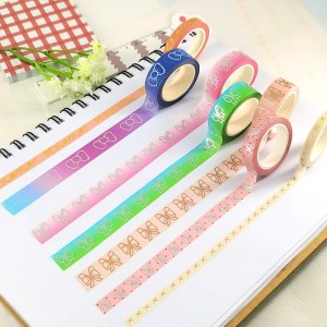 Personalised design and produce your own craft foil washi tape manufacturers