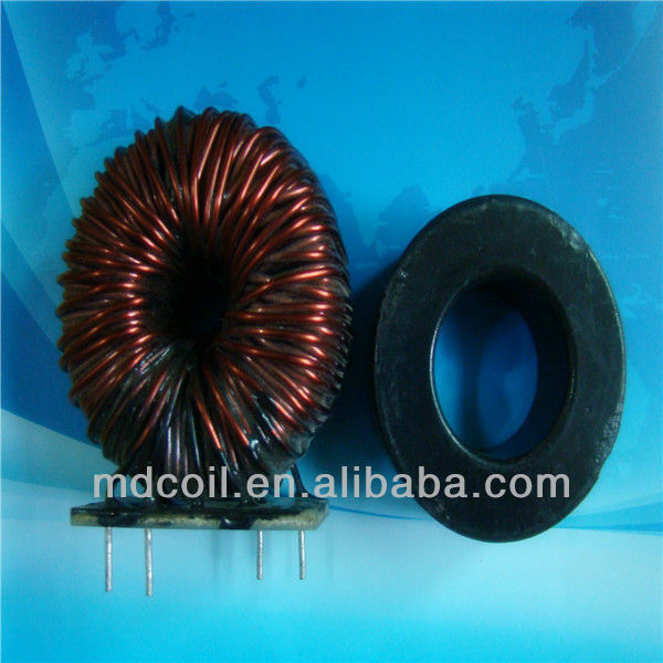 What are the advantages of Sendust magnetic ring in inductance application?