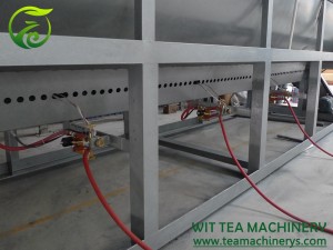 100 cm mucas gāzes sildīšanas tējas grauzdēšanas žāvēšanas mašīna ZC-6CSTL-Q100