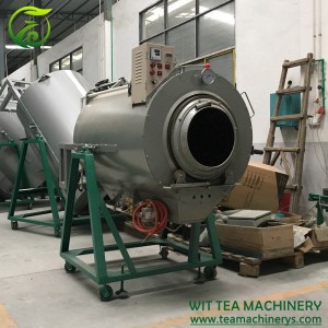 70 սմ բարելի գազով տաքացնող կանաչ թեյի ամրագրման մեքենա ZC-6CST-70