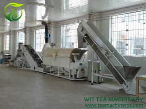 Máquina de secado de té verde de calefacción eléctrica de barril de 60 cm ZC-6CSTL-D60