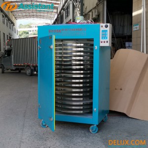 Makinë për tharjen e çajit bimor të tipit rrotullues me ngrohje elektrike me lule të vogla 6CHZ-9B