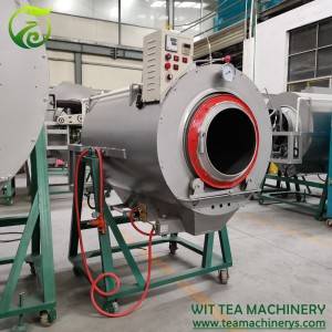 Μηχάνημα στερέωσης πράσινου τσαγιού 70cm θέρμανσης αερίου βαρελιού ZC-6CST-70