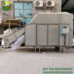 Gas Heizung Kette Plate Black Téi Leaf Dryer Machine ZC-6CHL-RQ10