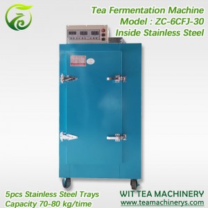 Makinë e vogël fermentuese e çajit të zi 40 kg/kohë ZC-6CFJ-30