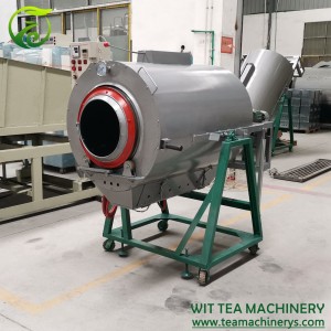Máquina de fixación de té verde de calefacción a gas líquido de barril de 50 cm ZC-6CST-50