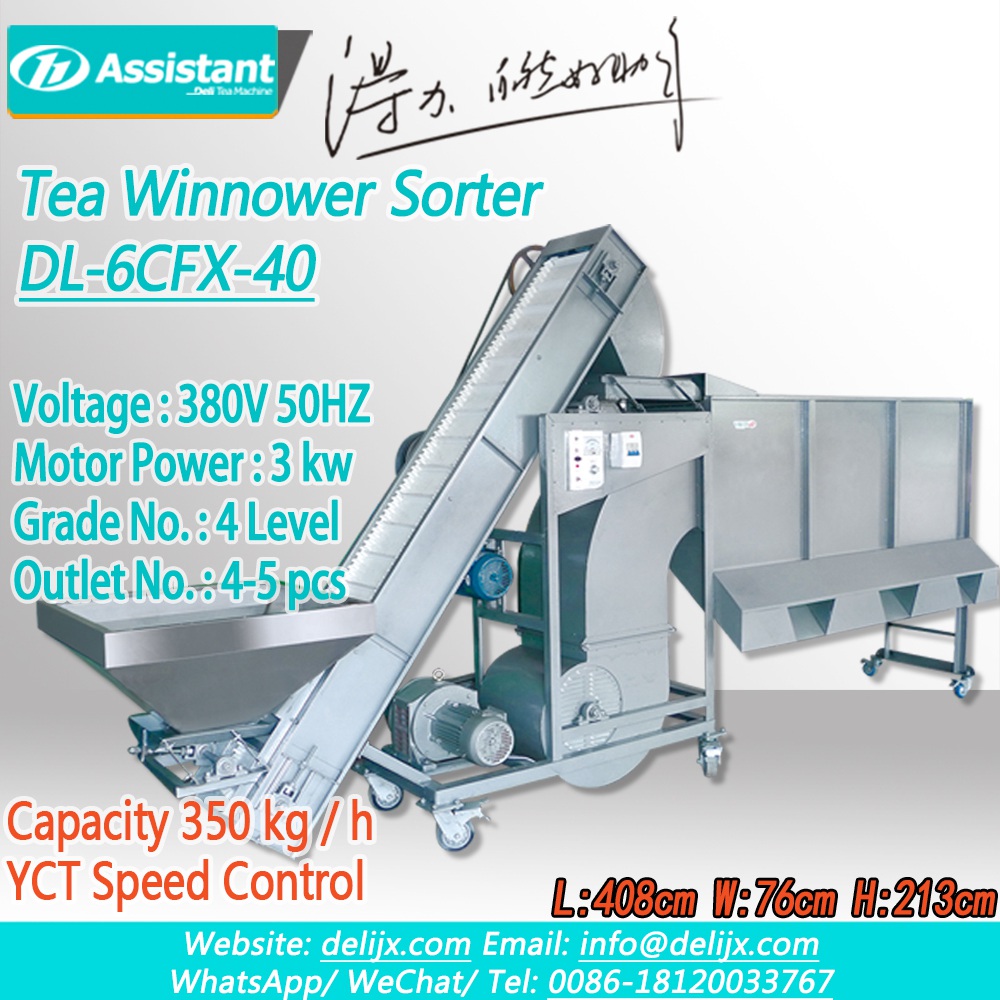 Finished Tea Leaf Winnowing Sorting Machine 6CFX-40 Featured Image