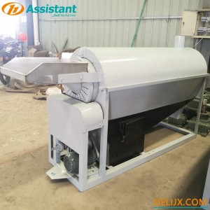 Máquina de procesamento de fixación de follas de té verde continuo para calefacción de carbón de madeira 6CSTL-CM80