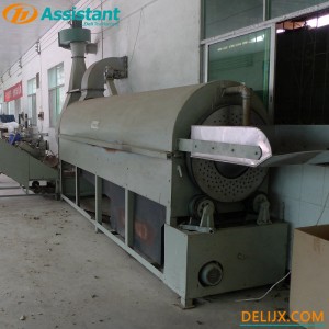 Máquina de procesamento de fixación de follas de té verde continuo para calefacción de carbón de madeira 6CSTL-CM80