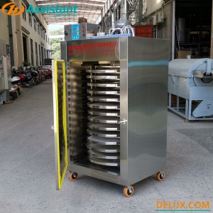 ເຄື່ອງເຮັດຄວາມຮ້ອນແບບດັ້ງເດີມ 220V Tea Leaf Baking Dehydrator Dryer Machine 6CHZ-5QB