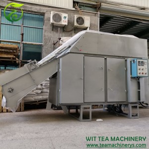 Igwe na-ekpo ọkụ Gas Plate Black Tea Leaf Drying Machine ZC-6CHL-RQ10